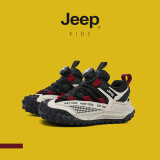 JEEP Giày Trẻ Em Ngoài Trời Đi Bộ Đường Dài Lưới Thoáng Khí Đế Mềm Nhẹ Chống Trơn Trượt Thể Thao Giày Thường Ngày