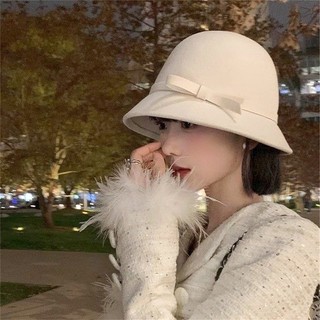 【BabyJoy】Mũ Hepburn tiểu thư Korea,chất liệu nỉ sang trọng thanh lịch,có dây chỉnh vòng đầu,Thiết kế cổ điển retro