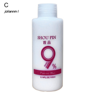 [JM] 100ml Sữa Dioxygen Không gây kích ứng Thành phần an toàn Không chứa cồn Nhẹ nhàng Dễ dàng tẩy trắng Màu Salon tóc di động 6 / 9 / 12 Độ Sữa oxy đôi cho Salon