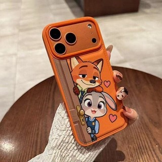 Dành Cho IPhone17 Air 16 15 14 13 12 11 Pro MaxX XR XSMax7 8 Plus Dễ thương Judy Nick cặp vợ chồng trường hợp điện thoại