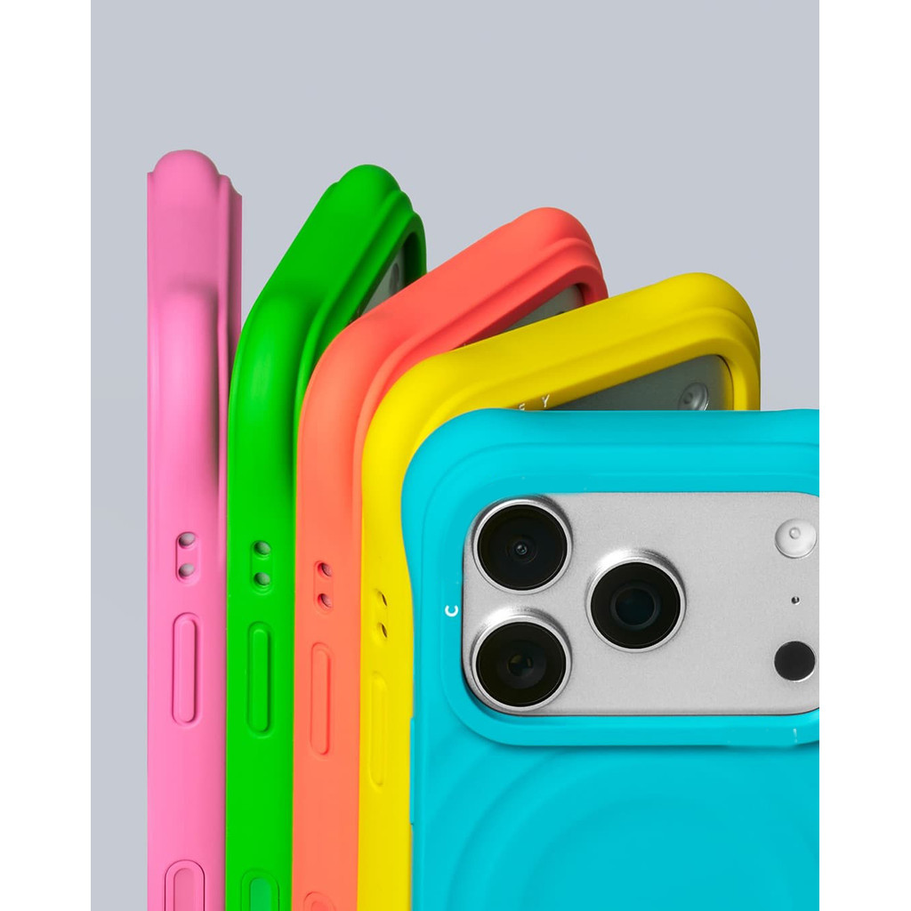 CHROMATIC: Vỏ hút từ tính FORMS & HUES cho iPhone 17 / 16 / 15 / 14 Pro Max Kết cấu bảo vệ chống rơi silicon mềm mại cao cấp với bao bì cao cấp
