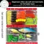 PUSKY Mồi Câu Cá Mềm & Cứng, Bộ Bánh Răng Lớp Jig Thía Cho Bass Pike - Phụ Kiện Có Hộp