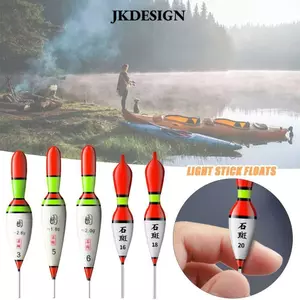 JKDESIGN - Phao câu cá đa năng, nhiều kích cỡ, có đèn LED và khả năng nổi tự động