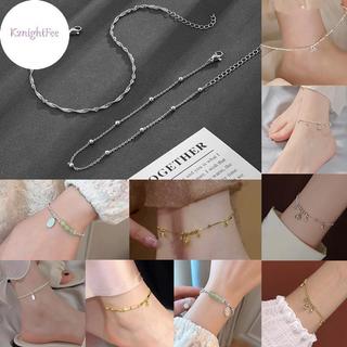 K2nightFee Dây Xích Rắn Điều Chỉnh Vòng Chân Cho Bé Gái, Phù Hợp Đi Biển Mùa Hè