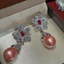 Bông tai sang trọng hoa Zircon tinh tế