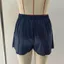EDIWANY Ren Chắp Vá Quần Short, Ren Lụa Ngủ Quần Short, Vintage Satin Silk Y2k Co Giãn Eo Quần Short Nữ Bộ Đồ Ngủ