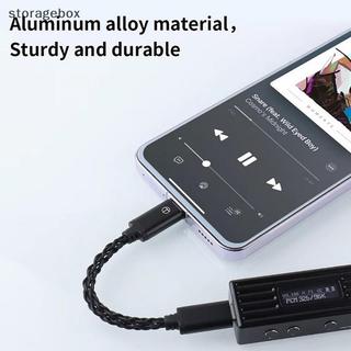 [Hộp lưu trữ] TRN TO Type C sang Type C DAC Amp Cáp nâng cấp Bộ chuyển đổi Hifi Bộ khuếch đại tai nghe Dây mạ bạc 8 sợi cho điện thoại TRN TE PRO Đẹp
