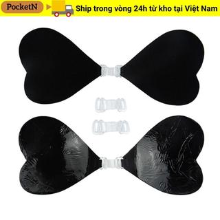 Áo Ngực Dính POCKETN - Miếng Dán Ngực Vô Hình Hình Trái Tim, Mỏng Và Chống Rơi Cho Ngực Nhỏ
