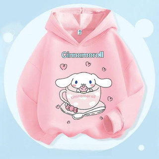 Cinnamoroll Trẻ Em Áo Khoác Áo Nhẹ In Hình Hoạt Hình Dài Tay Mặc Mùa Xuân Thường Ngày