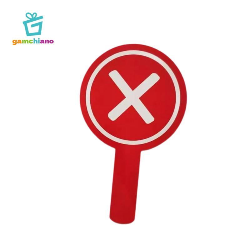 Gamchiano Lớp Học Thật Giả Dấu Hiệu Mái Chèo Chất Liệu Cảm Thấy Giáo Dục Bỏ Phiếu Bảng Trả Lời Cho Trẻ Em Giáo Viên Nhóm Hoạt Động