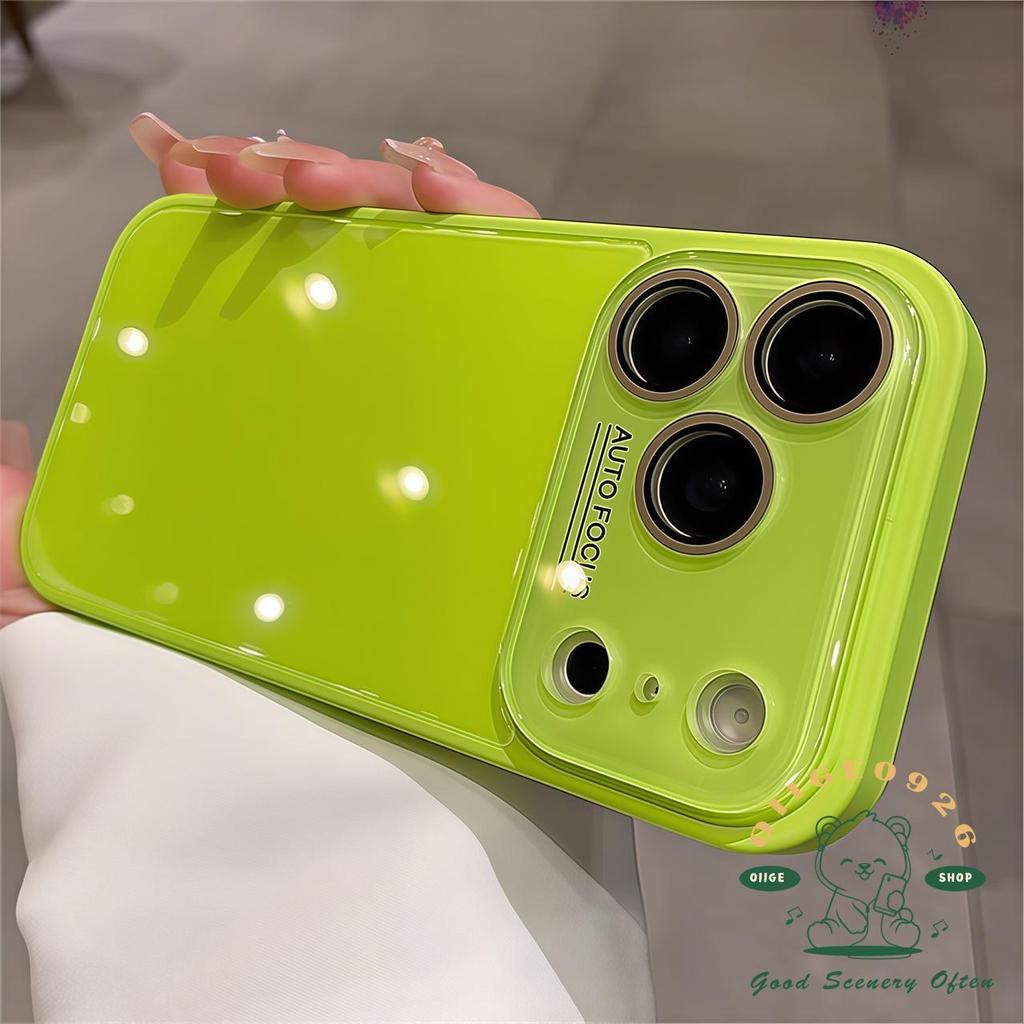 【 Ốp lưng iPhone17 】 Vỏ kính màu đỏ năm mới 2026 Vỏ điện thoại iphone17 Pro Max 16 15 14 13 cho vỏ iPhone Vỏ mềm silicon TPU chống sốc