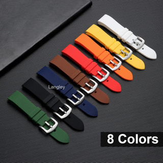 18 / 19 / 20 / 21 / 22 / 24mm Dây đeo đồng hồ silicon chống nước đầy màu sắc cho SEIKO Diver Lặn phát hành nhanh Dây đồng hồ thông minh bằng cao su dành cho nam nữ Vòng đeo tay thể thao