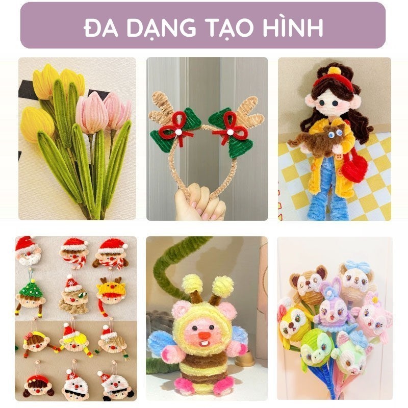 Kẽm nhung đóng gói cẩn thận, sợi không bị rối, giữ nguyên form đẹp từ nhà sản xuất đến tay người dùng