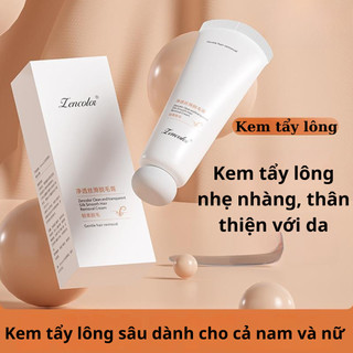 Kem tẩy lông lành tính, an toàn cho da, làm sạch nhanh chóng, không gây kích ứng da