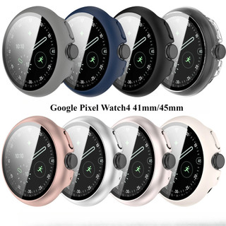 Ốp lưng đồng hồ cho Google Pixel Watch 4 Vỏ kính cường lực cho Google Pixel Watch 4 41mm 45mm Vỏ bảo vệ đồng hồ