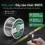 Cuộn dây hàn thiếc inox, nhiệt độ nóng chảy thấp, mối hàn chắc 50g/100g