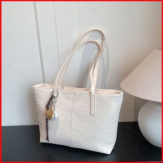 GC2 2026 Mới PU Thanh Lịch Túi Đeo Vai Thời Trang Họa Tiết Cá Sấu Dung Tích Lớn Túi Tote CG2