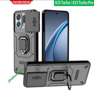 Ốp lưng máy ảnh Oppo K13 Turbo / K13 Turbo Pro có nắp trượt chống sốc và giá đỡ phim