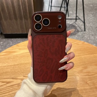 Giống như 17Pro Phim Bảo Vệ Ống Kính Mạ Da Da Da Da Da Da Báo Cho iPhone 17Promax 14 15 16 Pro Max 13 Chống Sốc Nam Nữ Vỏ Di Động