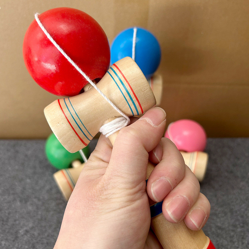 Đồ chơi Kendama truyền thống Nhật cấu trúc gỗ, Gỗ, Truyền Thống, Chuyên Nghiệp, Kendama, Bóng Kendama