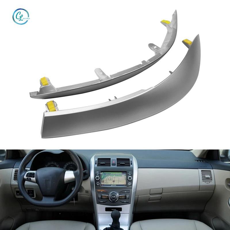 55436-12040 Trái Trên Mặt Trung Tâm Bảng Điều Khiển Viền Dải Cho 07-13 A / C Lỗ Thông Khí Cửa Thoát Khung Viền Bảng Điều Khiển