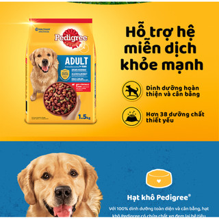 Thức Ăn Hạt Cho Chó 1,3kg 1,5kg Dành Cho Chó Con Và Chó Trưởng Thành - Pedigree