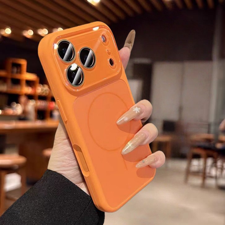 Có nắp ống kính / Ốp lưng cứng silicon + PC tương thích cho iPhone 13 pro max 14 pro max 15 pro max 16 pro max 17 pro max