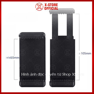 Kẹp điện thoại cho chân máy ảnh, ngàm kẹp Vít Xoáy/Lò Xo, lỗ ốc 1/4 inch, xoay 360 độ - KDT