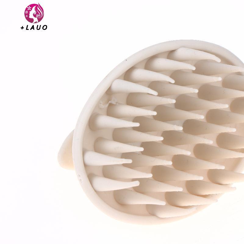 Springevenstar Silicone Da Đầu Bàn Chải Massage Tóc Dầu Gội Massageb Tắm Rửa Chăm Sóc Tóc Gốc Da Đầu Massage Bàn Chải Tắm Salon Dụng Cụ Tóc Springevenstar