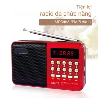 Radio Nghe Đài Đa Chức Năng Bluetooth 5.3 Hỗ Trợ Thẻ TF Phát Sóng Di Động
