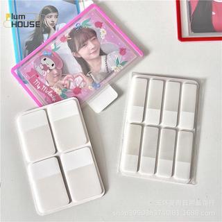 PlumHOUSE 80 / 160Pages Frosted Simple Pure White Index Stiers Nhãn trong suốt Stiers DIY Stiy Notes Đồ dùng học tập văn phòng VN