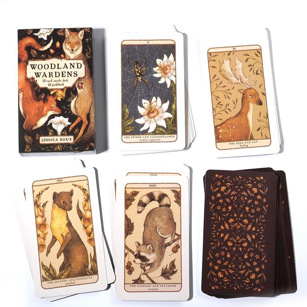 Woodland Wardens Oracle Cards Games Full English Friends Party Board Tarot Game Bói toán Fate Game saixit2vn