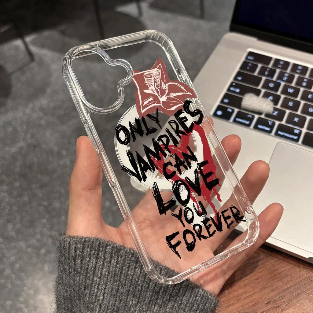 Chữ graffiti cho iPhone 1615plus trong suốt 1413promax trường hợp điện thoại 12 acrylic