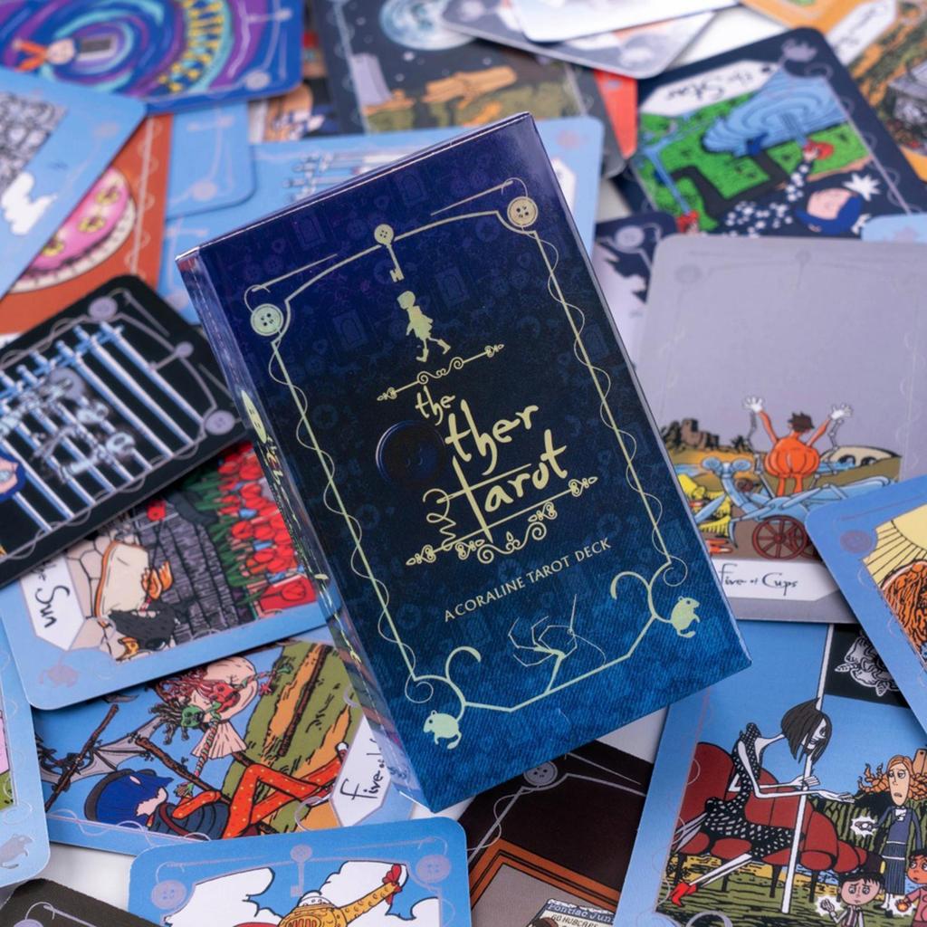 Tarot KHÁC 78 Lá Bài Tarot Dựa Trên Hệ Thống Rider Chìa Khóa Mở Cửa Đến Thế Giới Coraline saixit2vn