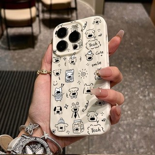 Dành Cho IPhone 17 16 15 14 13 12 11 Pro Max X XR XS MAX 7 8 PLUS Buồn cười dễ thương nhiều màu Vỏ điện thoại Vỏ mềm