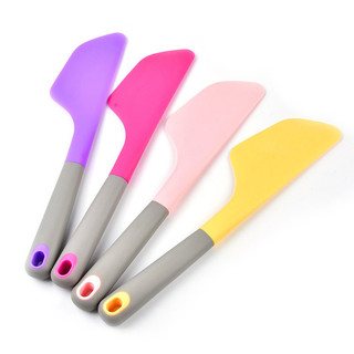 Thìa silicon cần thiết - Chịu nhiệt, rửa dễ, trộn đều，Silicone，Kem Nướng Bánh