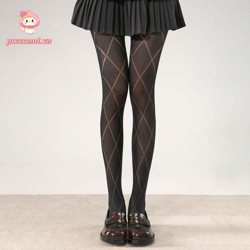 Quần legging Jacquard nữ dệt kim mỏng, có độ đàn hồi cao, phong cách gợi cảm Y2K