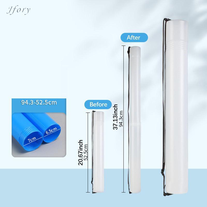 Ống Poster, Ống Vẽ, Vận Chuyển Tài Liệu, Hộp Đựng Tác Phẩm Nghệ Thuật Có Thể Điều Chỉnh Chiều Dài Và Phong Cách Tối Giản, Được Làm Bằng Chất Liệu PP Cho Triển Lãm
