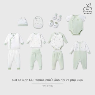 La Pomme SS26.T2.3 Set sơ sinh nhiếp ảnh gia nhí 0-6m