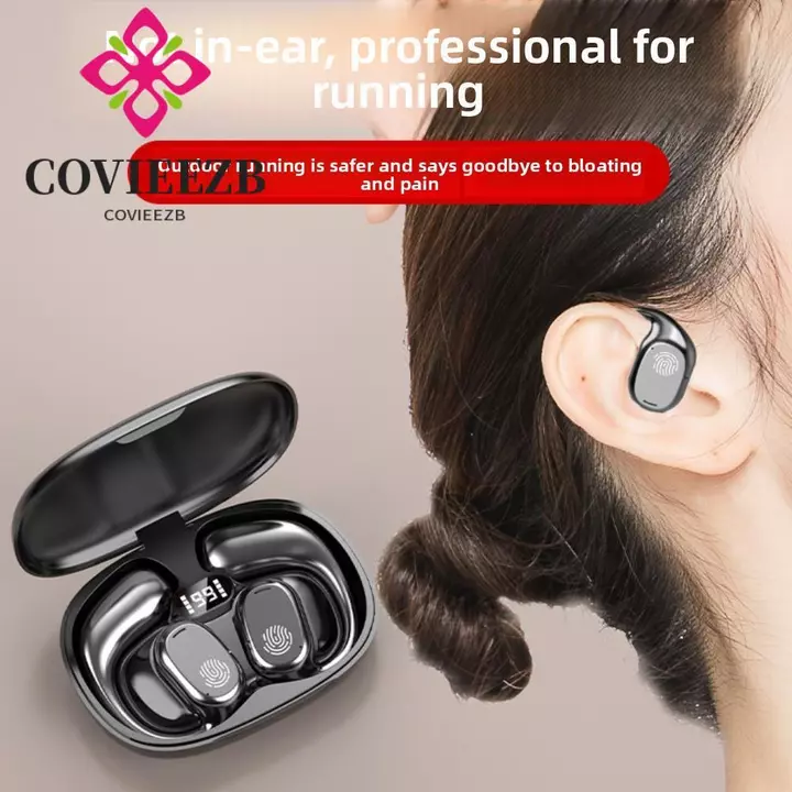 Tai nghe Bluetooth không dây COVIEEZB, Tai nghe Bluetooth chống nước âm thanh nổi, Tai nghe Bluetooth Bass Giảm tiếng ồn có độ trễ thấp Tai nghe Bluetooth Điện thoại di động phổ thông