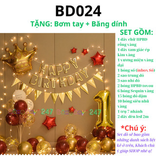 [VIP] Tổng hợp Set trang trí sinh nhật cho trẻ em được yêu thích nhất, sinh nhật bé trai, bé gái  DF9