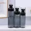 TRTR 1Pc 30ml 60ml 80ml 100ml 120ml Chai có nắp trong suốt Xịt mịn đóng chai phụ Du lịch Chai mỹ phẩm nhỏ cầm tay VN