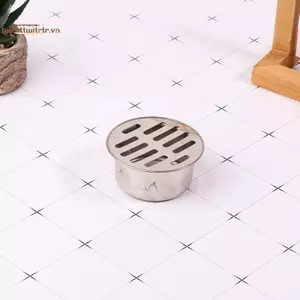 TRTR Thoát Nước Sàn 50 / 70 / 110 / 150MM Thép Không Gỉ Ban Công Thoát Nước Mái Tròn Sàn Thoát Nước Nắp Ống Mưa Ống Thoát Nước Sàn VN