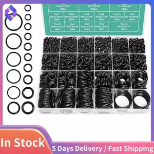 Bộ sửa chữa vòng chữ O 1020 chiếc Nhẫn niêm phong Nitrile 20 kích thước Bộ phân loại đa dạng hệ mét cho vòi cho hệ thống ống nước ô tô