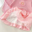 Váy dệt kim dài tay bé gái Nấm dệt kim phong cách công chúa Váy ngắn 80-140 Size XOUR