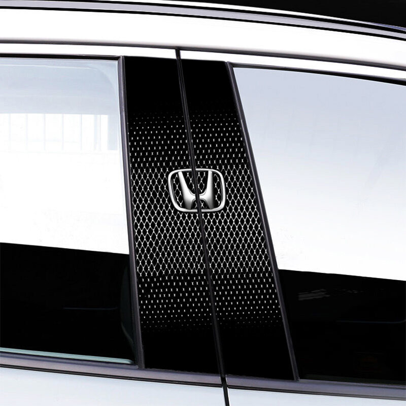 Phù hợp cho Honda City Accord CR-V Jazz Brio Bezal Jade Odyssey Cá Tính Trang Trí Trung Tâm Ô Tô PET Trụ Dán