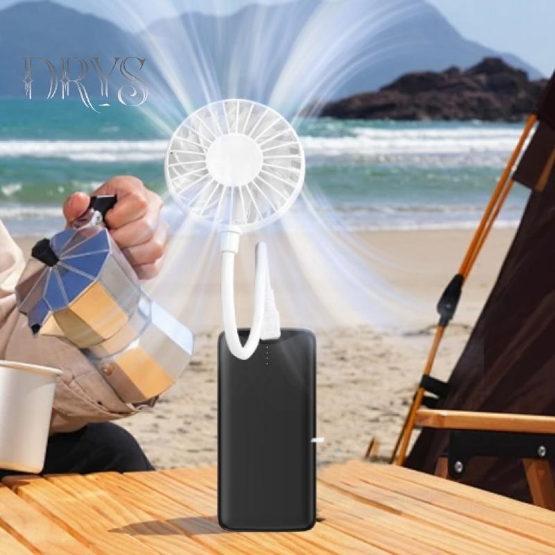 (TFT) 1 Cái Làm Mát Im Lặng Không Dây Mini Chơi Quạt Mùa Hè Dài USB Sạc Quạt Cầm Tay MỚI
