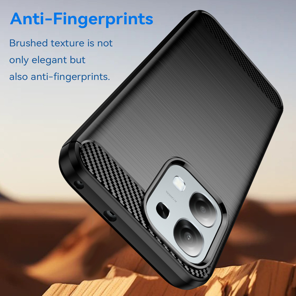 Ốp lưng OPPO A6 Pro 5G Vỏ nhựa TPU mềm bằng sợi Carbon cho Ốp điện thoại OPPO A6 Pro 4G