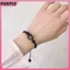 PNPIA- Vòng Tay Tình Bạn Mèo Pha Lê Màu Hồng Cho Người Bạn Thân Nhất Lễ Hội Bff Phù Hợp Với Dây Xích Vòng Tay Cho Cặp Đôi Gia Đình Chị Em