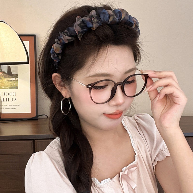 Băng đô có răng Satin phong cách Hàn Quốc 2025 Băng đô nữ thời trang phong cách mới